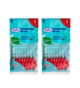 Tepe Interdental Brush Arayüz Fırçası Kırmızı 0.5 mm 8 li x 2 Adet