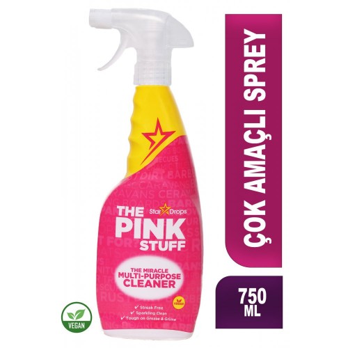 The Pink Stuff Mucizevi Çok Amaçlı Temizleme Spreyi 750 ml
