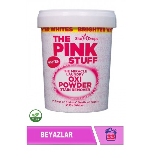 The Pink Stuff Mucizevi Oxi Toz Leke Çıkarıcı Beyazlar 1 kg