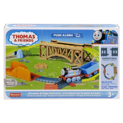 Thomas ve Arkadaşları Tren Seti Sür-Bırak HGY82-HHV79 Thomas ve Arkadaşları Tren Seti Sür-Bırak HGY82-HHV79