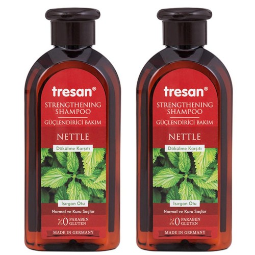 Tresan Isırgan Otu Bakım Şampuanı Normal ve Kuru Saçlar 300 ml 2 li