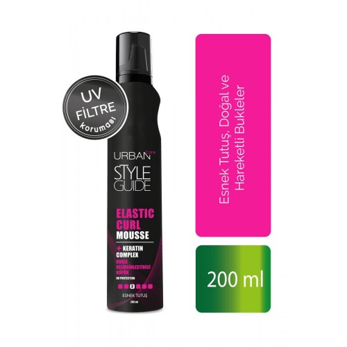 Urban Care Esnek Tutuş Doğal ve Hareketli Bukleler Saç Köpüğü 200 ml