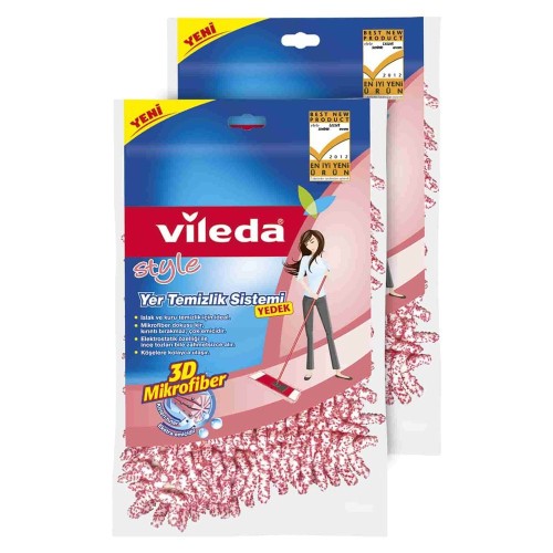 Vileda Style Yedek Paspas x 2 Adet