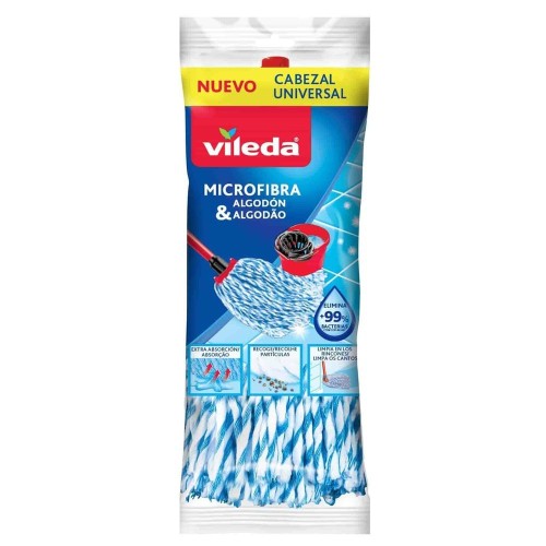 Vileda Süper Mocio Mikrofiber Pamuk Dokulu Paspas