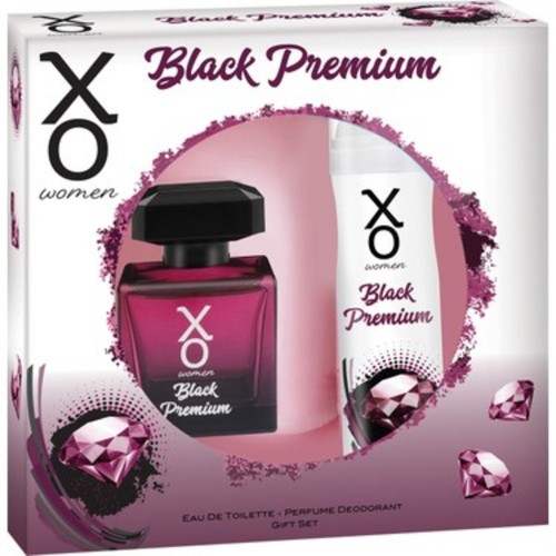 Xo Black Premium Women Edt 100 ml + Deodorant 125 ml