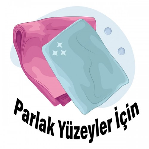 Happy Mikrofiber Premium Sihirli Cam bezi 3 Adet