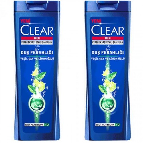 Clear Men Şampuan Duş Ferahlığı 550 ml x 2 Adet