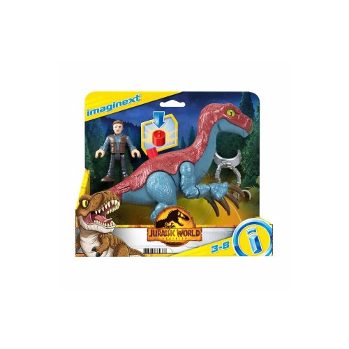 Imaginext Jurassic Worl Therizinosaurus & Owen GVV65 - GVV63
