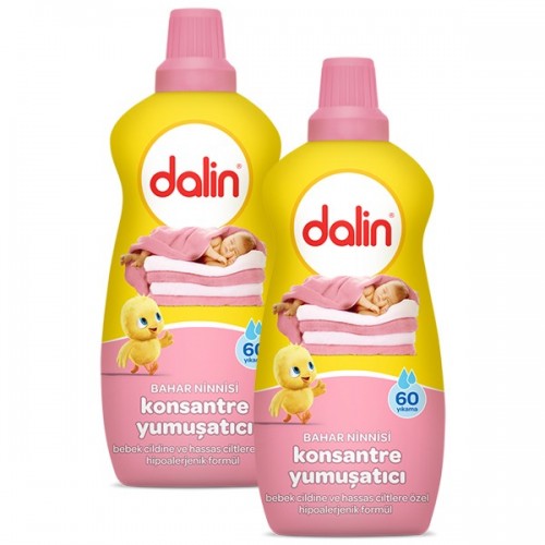 Dalin Konsantre Yumuşatıcı Bahar Ninnisi 1500 ml x 2 Adet