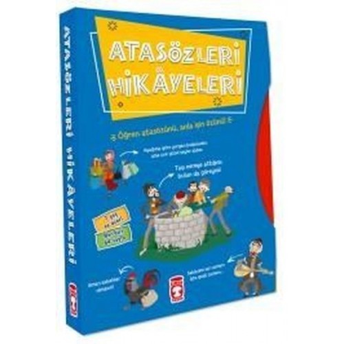 Atasözleri Hikayeleri - Set (5 Kitap) - Didem Demirel, Mehmet Salih Sırmaçekiç