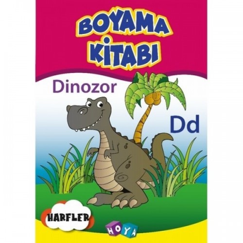 Boyama Kitabı - Dinozor Harfler - Kolektif