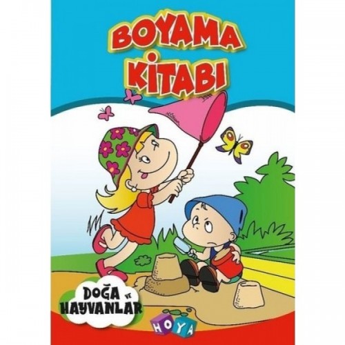 Boyama Kitabı - Doğa ve Hayvanlar - Kolektif