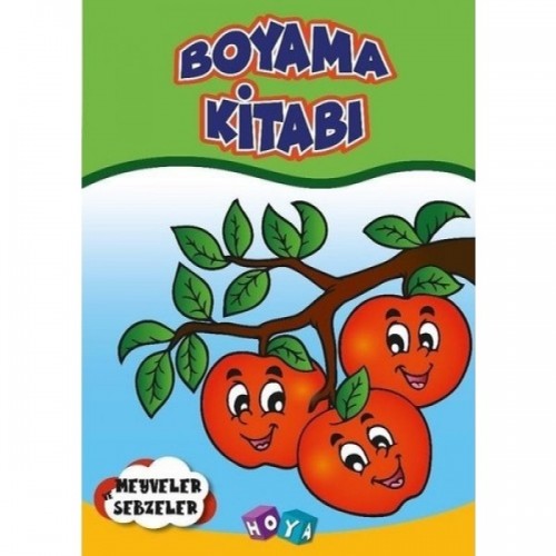 Boyama Kitabı - Meyveler ve Sebzeler - Kolektif
