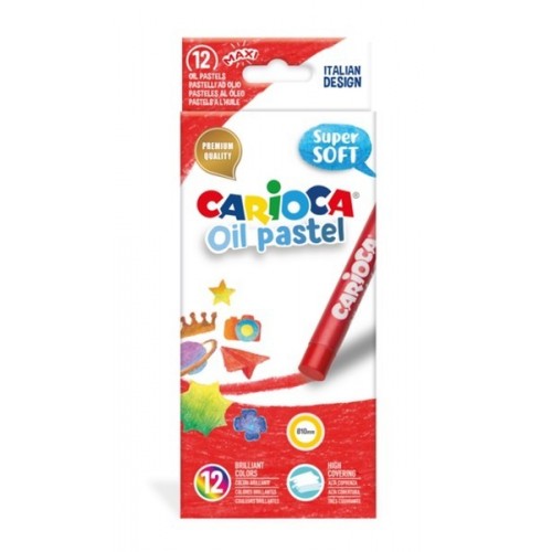 Carioca Yağlı Pastel Boya Kalemi 12'li 43277