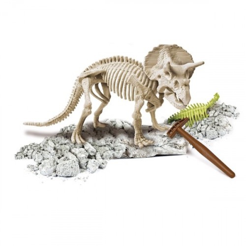 Clementoni Arkeolojik Kazı Seti / Triceratops (Floresan) 64562 