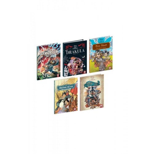 Disney Çizgi Klasikleri Seti (5 Kitap) - Kolektif