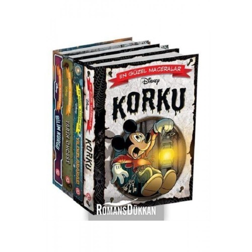 Disney En Güzel Maceralar Serisi (4 Kitap Takım) - Kolektif