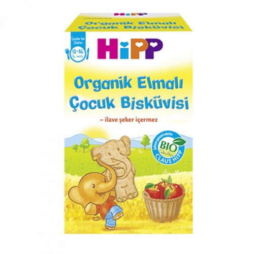 Hipp Organik Elmalı Çocuk Bisküvisi 150 gr