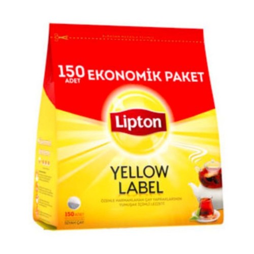 Lipton Yellow Label Demlik Poşet Çay 150li