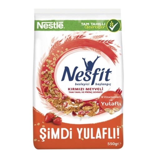 Nestle Nesfit Meyveli Kahvaltılık Gevrek 550 Gr