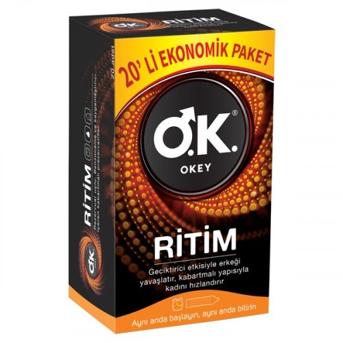 Okey Prezervatif Ritim 20 li