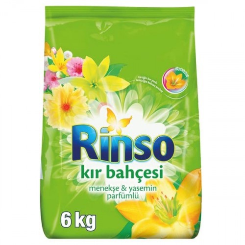 Rinso Toz Çamaşır Deterjanı Kır Bahçesi 6 kg