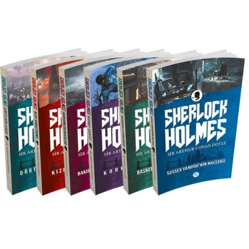 Sherlock Holmes Seti 6 Kitap (Kutusuz) - Sir Arthur Conan Doyle