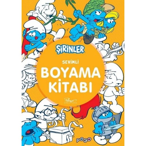 Şirinler - Sevimli Boyama Kitabı - Kolektif