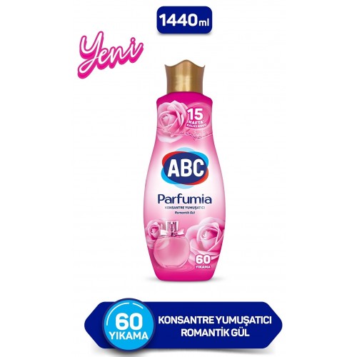 Abc Parfumia Konsantre Yumuşatıcı Romantik Gül 1440 ml