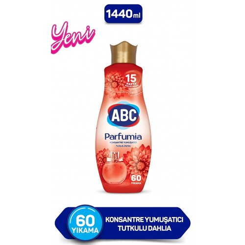 Abc Parfumia Konsantre Yumuşatıcı Tutkulu Dahlia 60 Yıkama 1440 ml