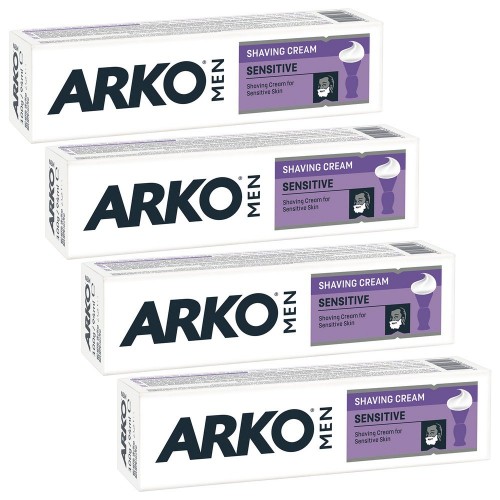 Arko Men Sensitive Tıraş Kremi 100 gr x 4 Adet