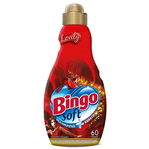 Bingo Soft Konsantre Çamaşır Yumuşatıcısı Lovely 1,44 lt