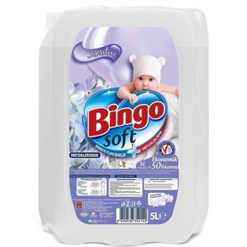 Bingo Soft Yumuşatıcı Sensitive 5 lt