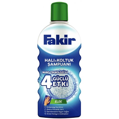 Fakir Elde Nano Teknolojili Halı ve Koltuk Şampuanı 1000 ml