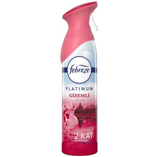 Febreze Platinum Hava Ferahlatıcı Sprey Gizemli Tayland 300 ml