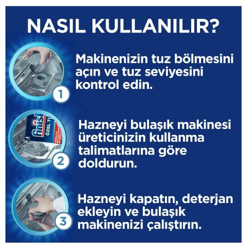 Finish Bulaşık Makinesi Tuzu 1500 gr