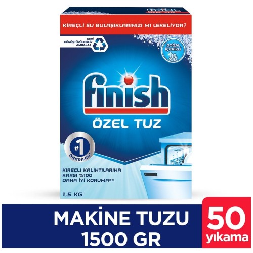 Finish Bulaşık Makinesi Tuzu 1500 gr