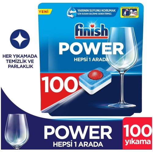 Finish Hepsi Bir Arada Bulaşık Makine Tableti 100 lü