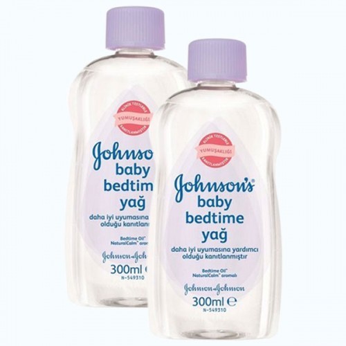 Johnsons Baby Bebek Yağı Bedtime 300 ml x 2 Adet