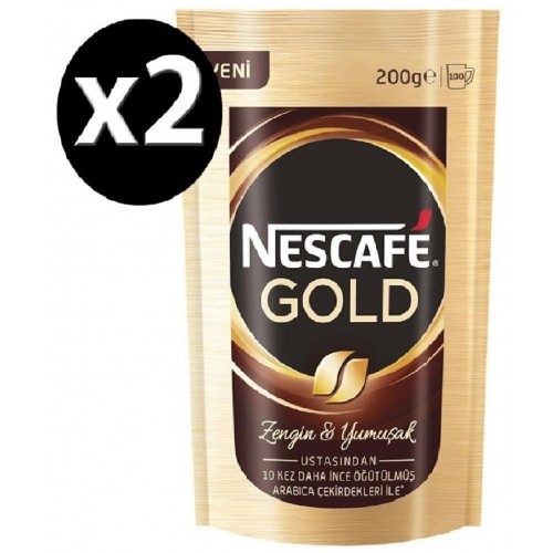 Nescafe Gold Yumuşak içim 200 gr x 2 adet