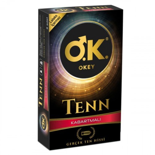 Okey Prezervatif Tenn Kabartmalı 8 li