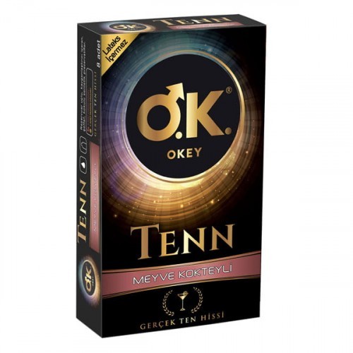 Okey Prezervatif Tenn Meyve Kokteyli 8 li
