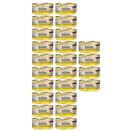 Purina Gourmet Gold Kıyılmış Tavuklu Kedi Konservesi 85 gr x 24 Adet