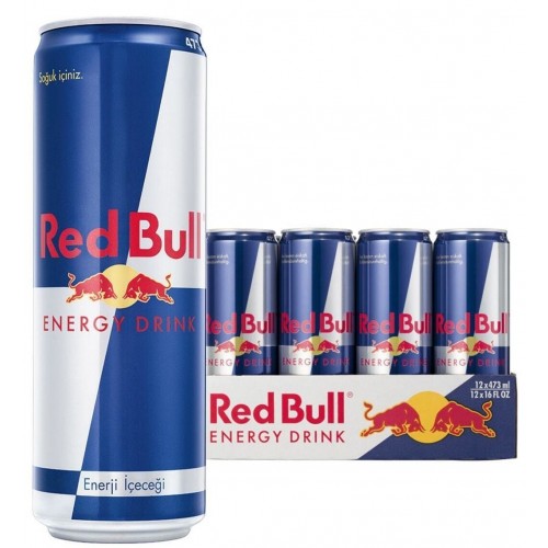 Red Bull Enerji İçeceği 473 ml x 12 Adet