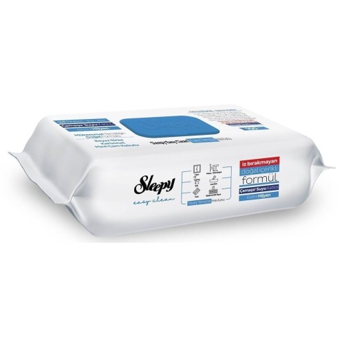 Sleepy Easy Clean Çamaşır Suyu Katkılı Yüzey Temizlik Havlusu 100 lü