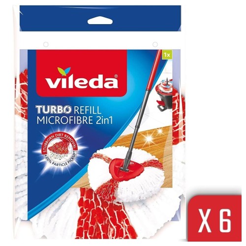 Vileda Turbo 2in1 Yedek Paspas x 6 Adet
