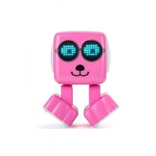 Inovya Akıllı Kup Bluetooth Hoparlor Robot Pembe