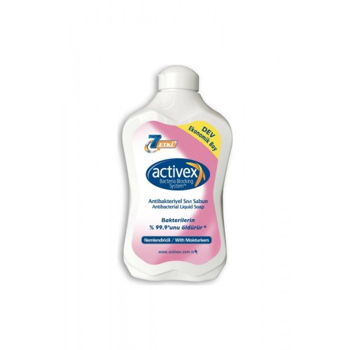 Activex Antibakteriyel Sıvı Sabun Nemlendirici 1500 ml