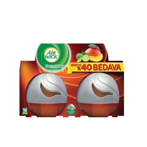 Air Wick Decosphere Mango Oda Kokusu 2'li Fırsat Paketi