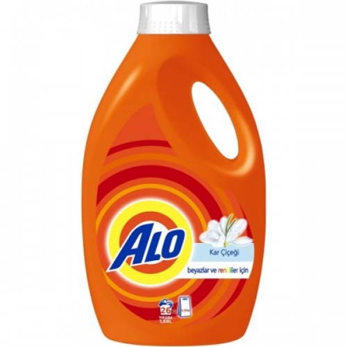 Alo Sıvı Çamaşır Deterjanı Kar Çiçeği 26 Yıkama 1,69 lt